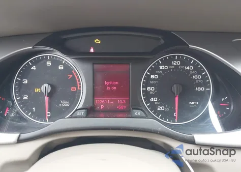 2011 Audi A4 2.0T Premium from USA, damaged, VIN WAUBFAFL8BN047763